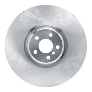BMW X6 Brake Rotor (1) - Right Front - R1 Concepts - Plain - `17-`25
